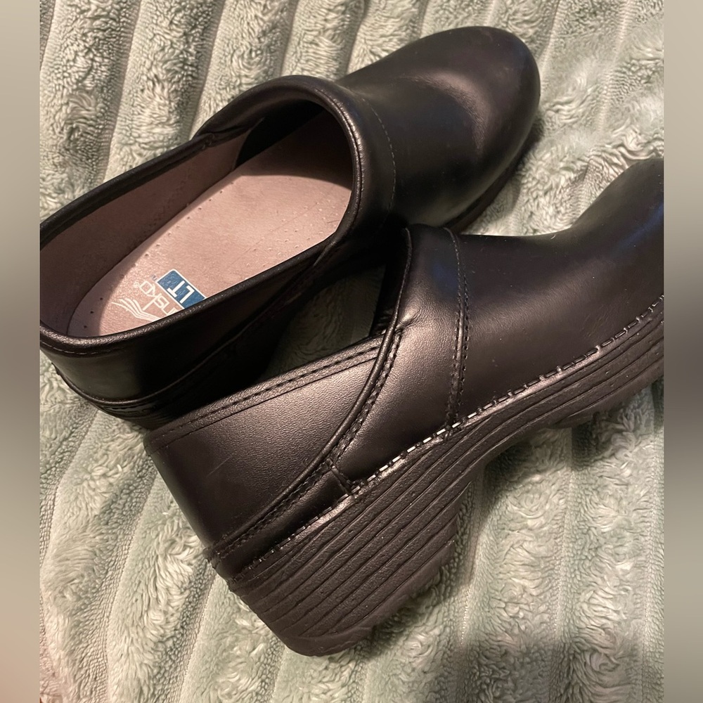 Black Women's Dansko Slip-On Shoes - Picture 1 of 3